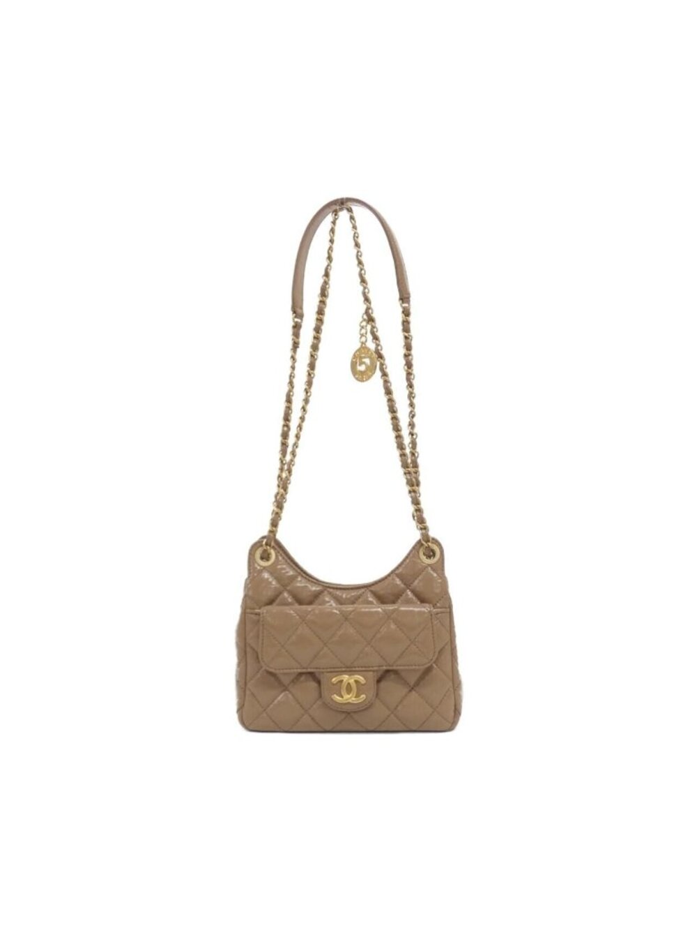 Chanel Shoulder Bag Beige